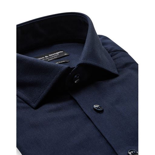 Bruun & Stengade Carmelo Skjorte, Navy, 43