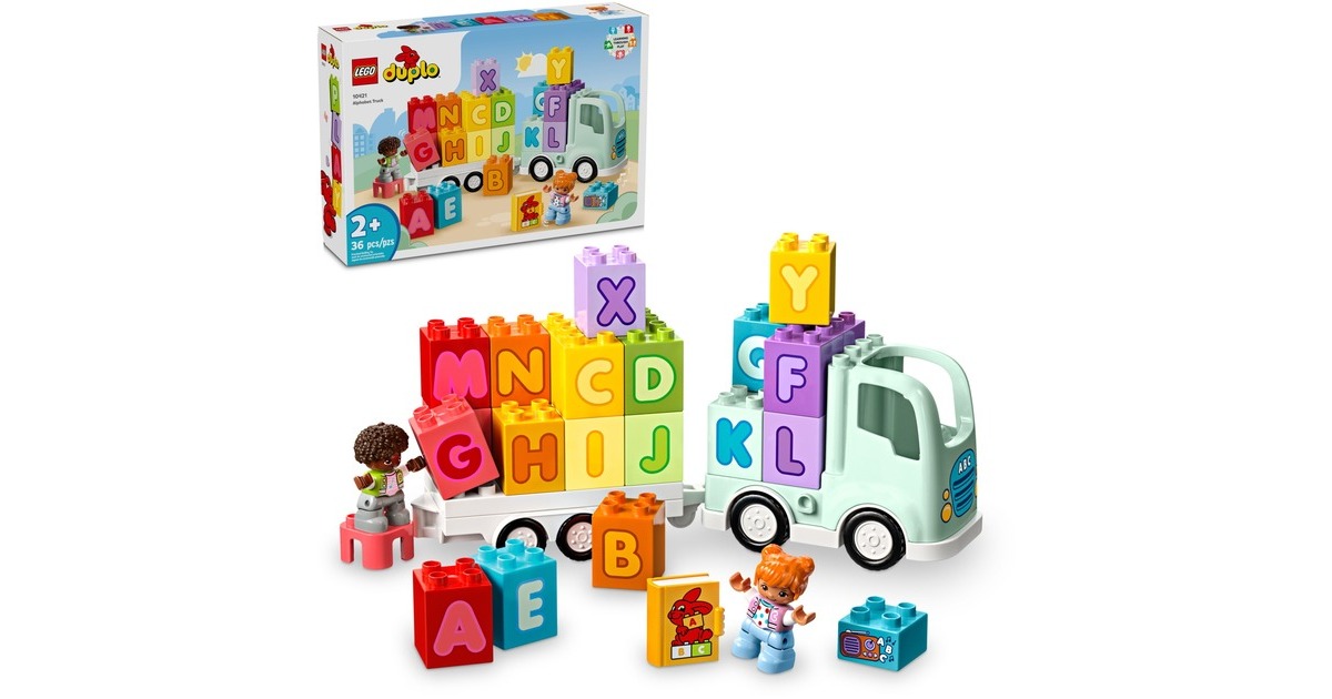 LEGODUPLO - Alfabetvrachtwagen Constructiespeelgoed  (10421)