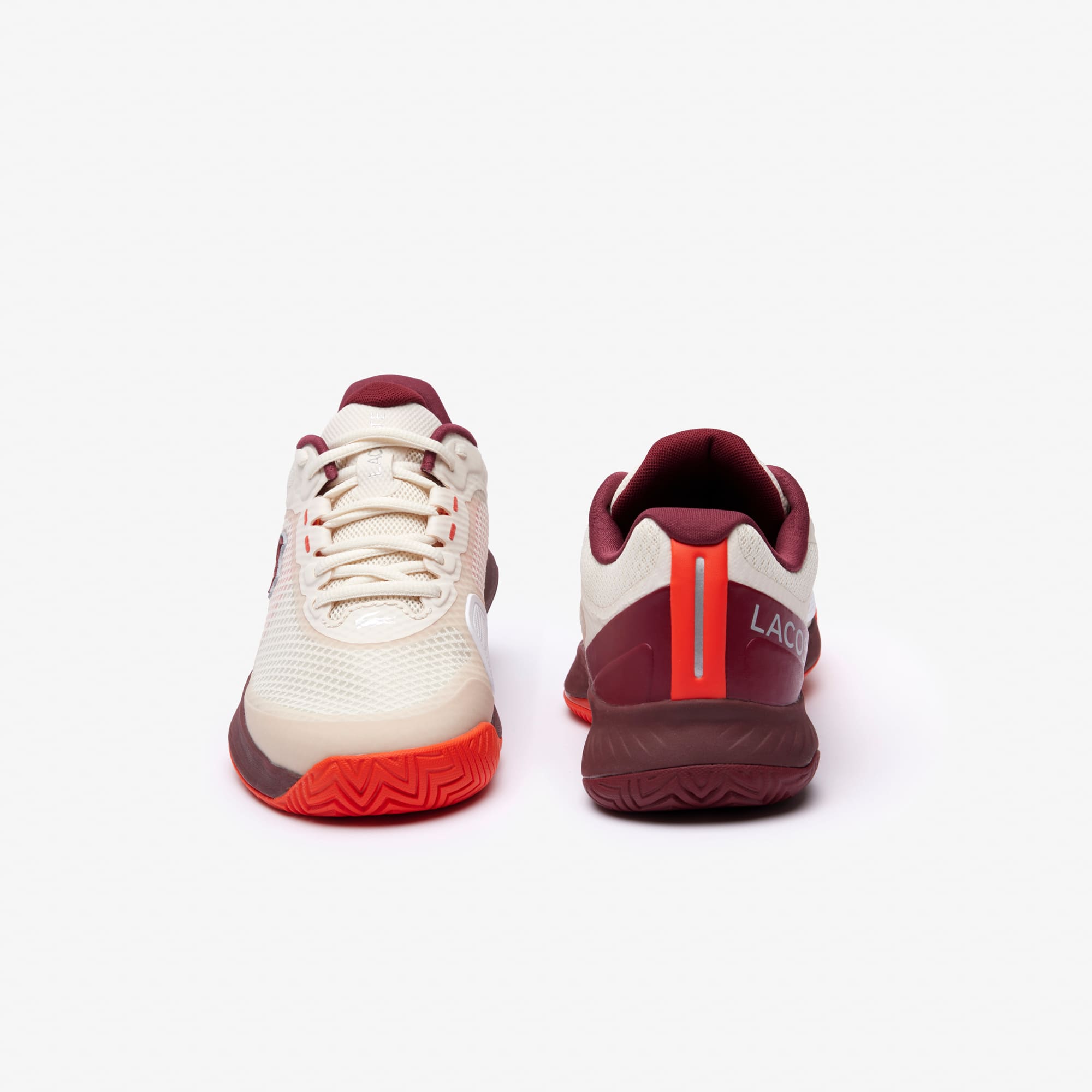 Chaussures de tennis Tech Point femme en textile Performance - Blanc - Lacoste - Femme