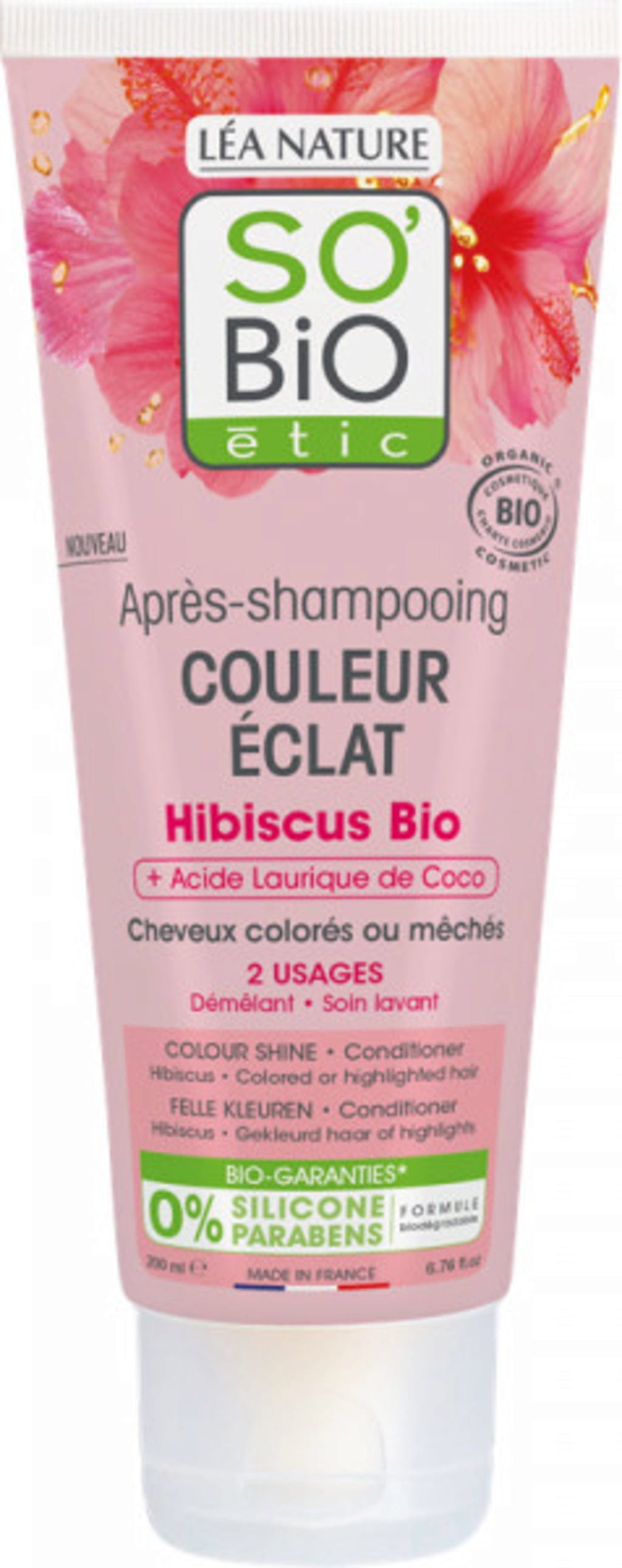 LÉA NATURE SO BiO étic  Farbglanz Spülung, 200 ml