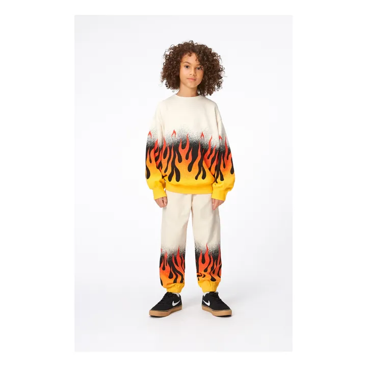 Molo Jogger Adan On Fire Coton Bio | Beige