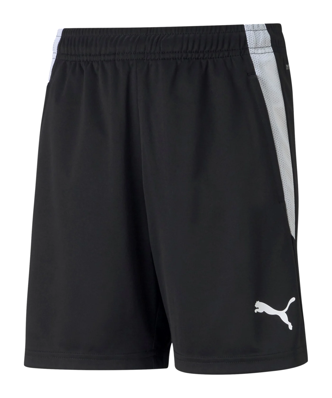 PUMA teamLIGA Short Kids Schwarz Weiss F03