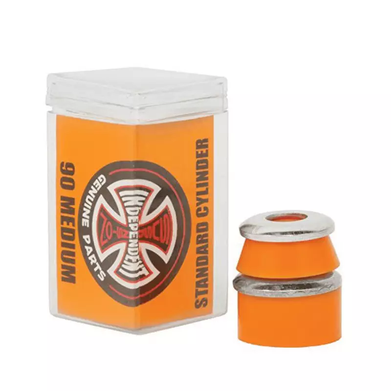 Bushings skate INDEPENDENT (x4) Cylinder Medium 90A Orange