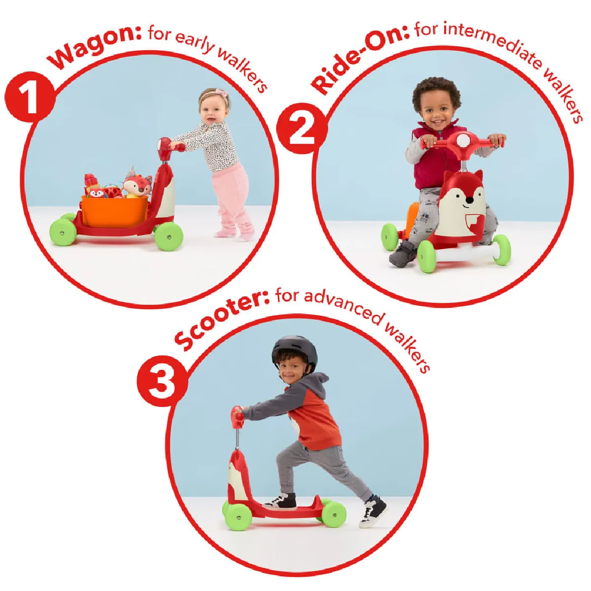 Skip*Hop SKIP HOP Renard jouet 3-en-1
