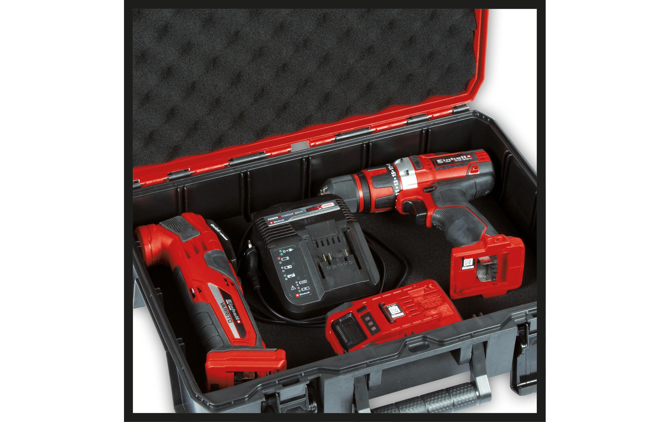 Systemkoffer E-Case S-F -teiligSystem Box