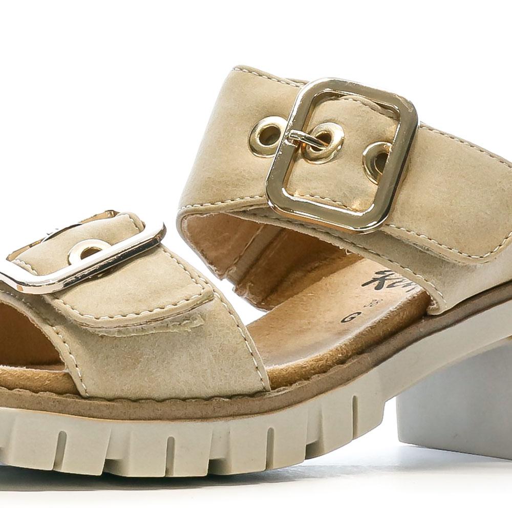 Relife Mules Beige Femme RELIFE Lehm