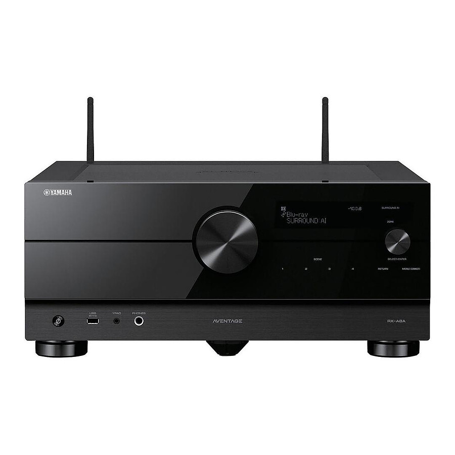 Yamaha RX-A8A Noir + Real Cable CHAMBORD (1.5 m)