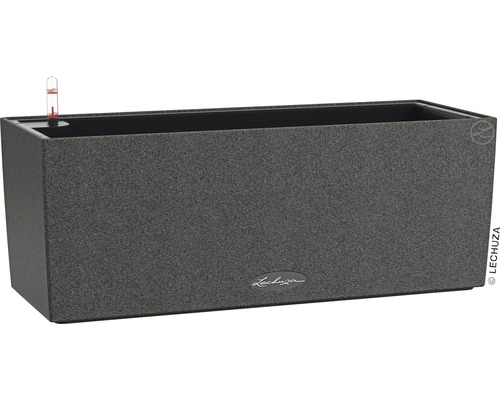 Lechuza Balconera Stone 50 H 19 cm zwarte balkonbak inclusief grondbewateringssysteem