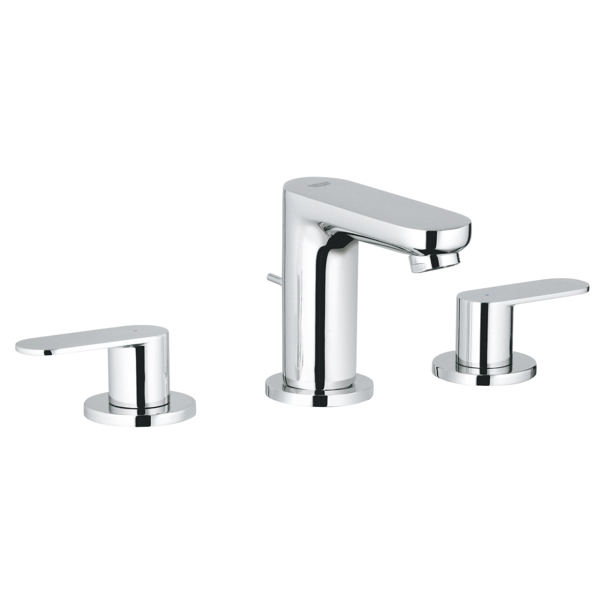 Grohe Eurosmart Cosmopolitan 3-gats wastafelkraan met waste chroom