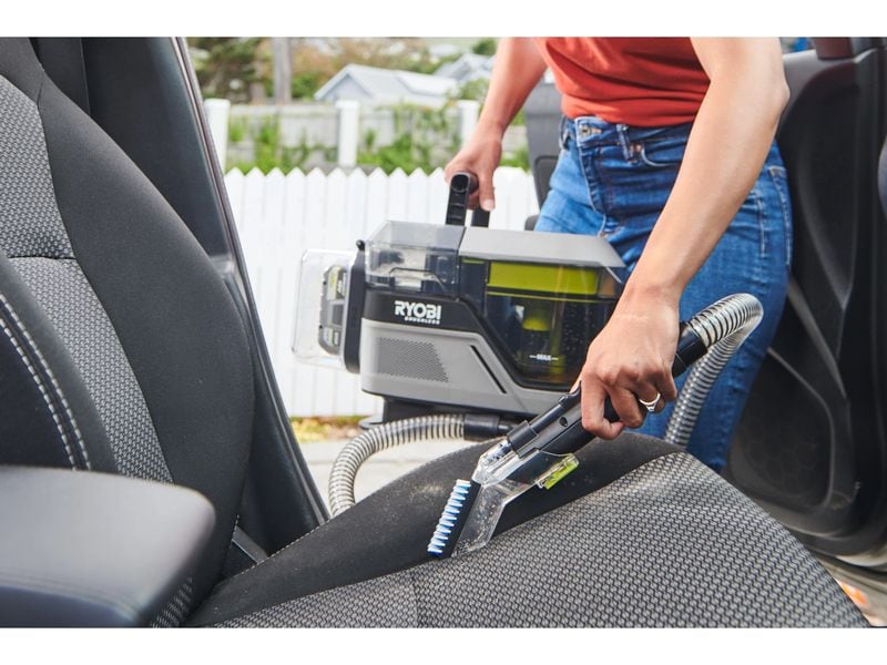 RYOBI Akku-Textielreiniger Pro RDC18BL-0 ohne Akku und Lade Kabelloses, hygienisches und flexibles Reinigen von grossen textilen Oberflächen