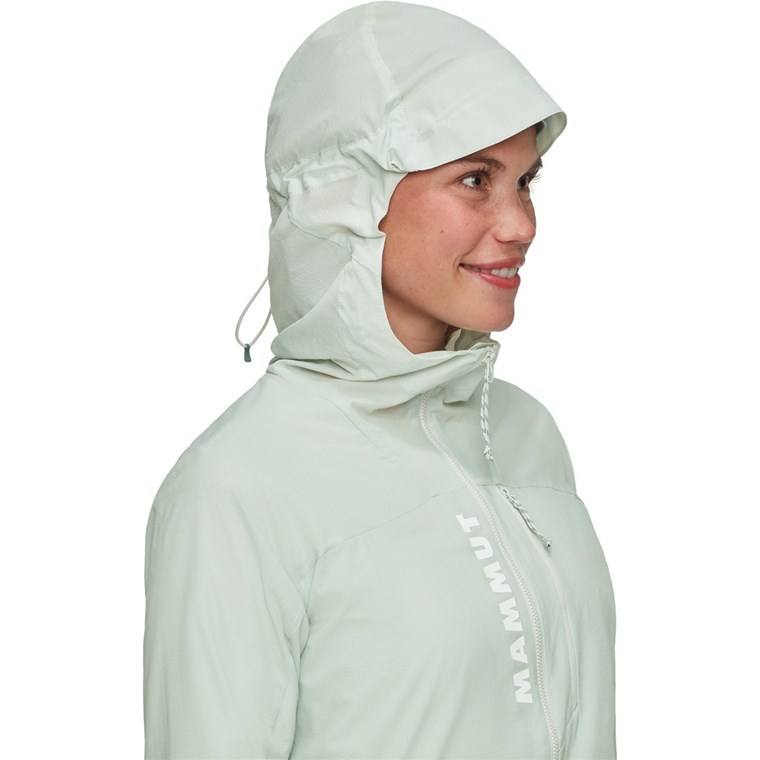 Mammut Aenergy WB Hooded Jacket Women Silver Sage