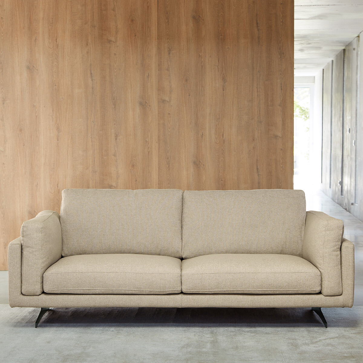 AM.PM<br>Sofá em viscose/linho, César