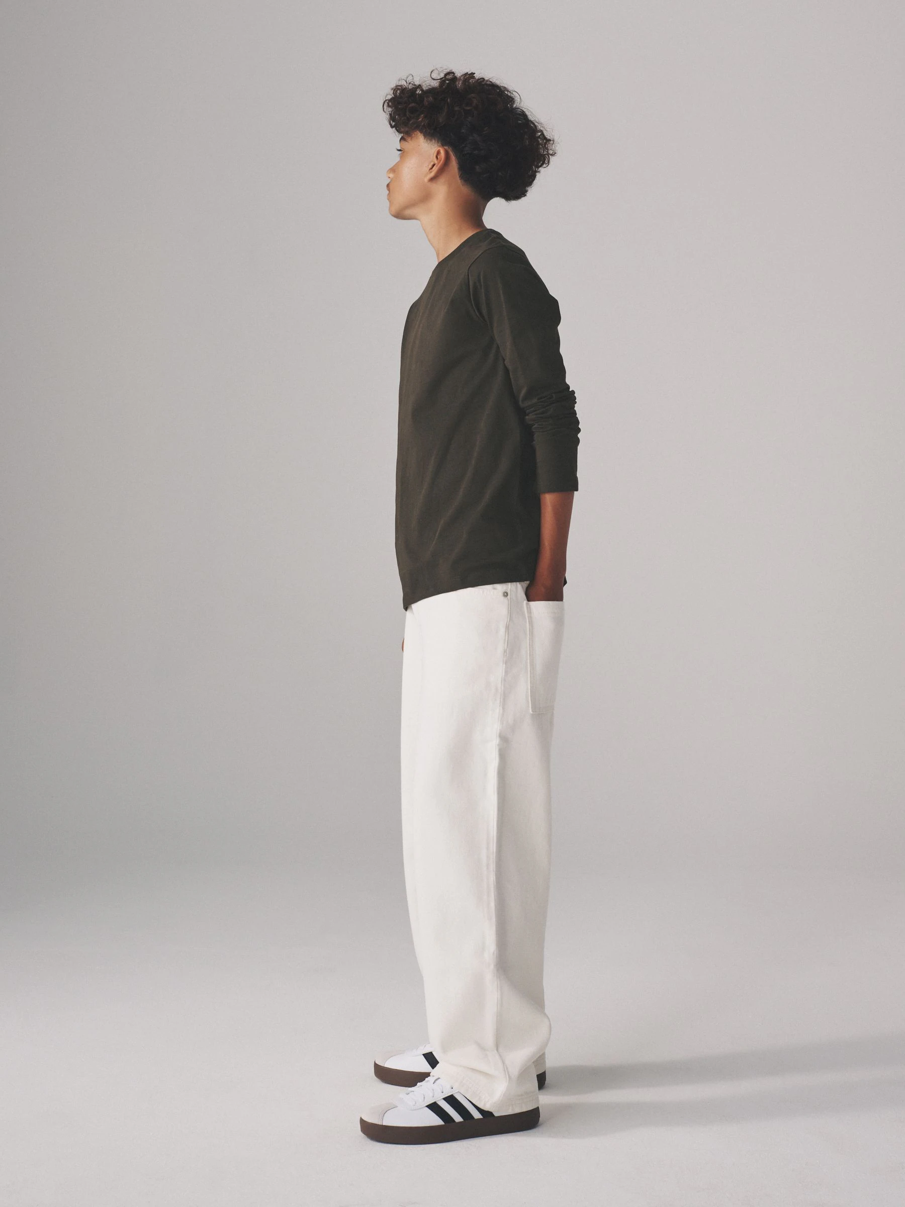 Zwart/kaki/groen/crème/wit - The Set 6 Pack Regular Cotton T-Shirts