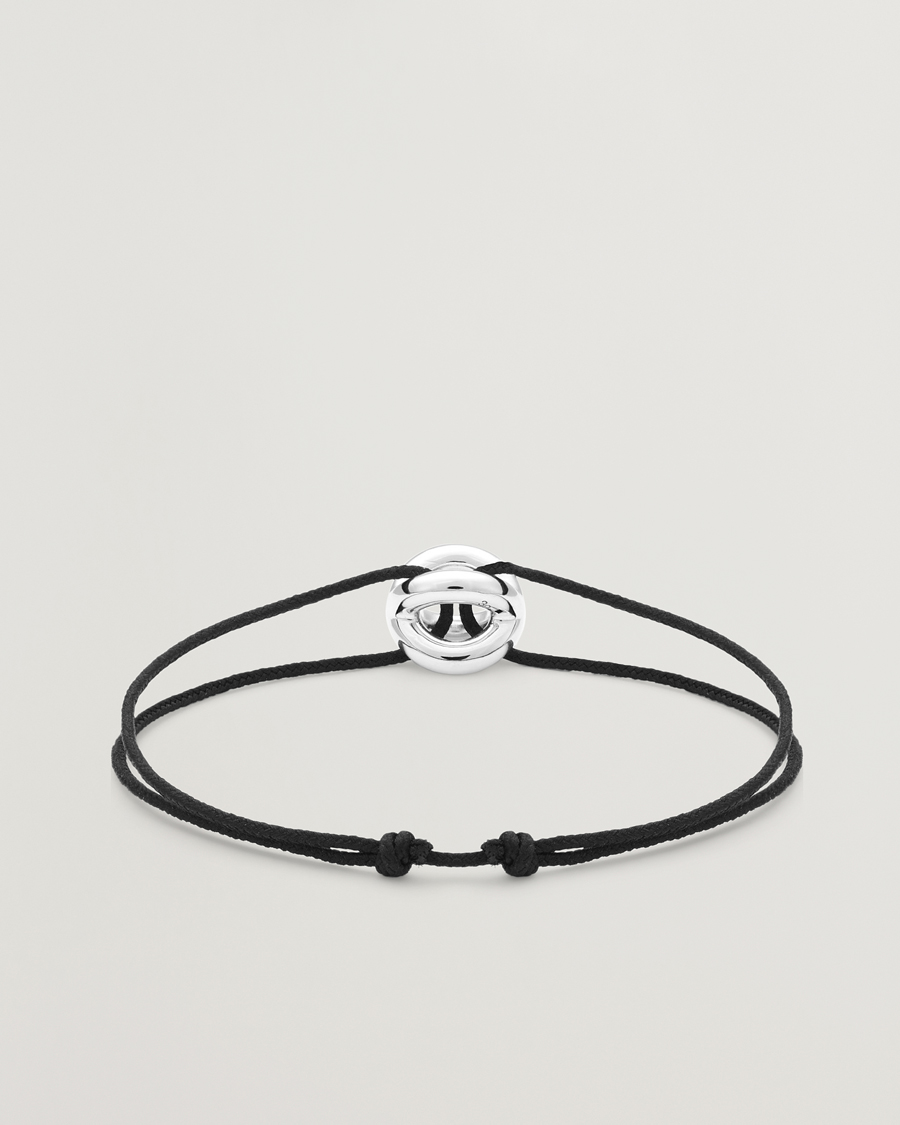 LE GRAMME Entrelacs Cord Bracelet Sterling Silver 3g