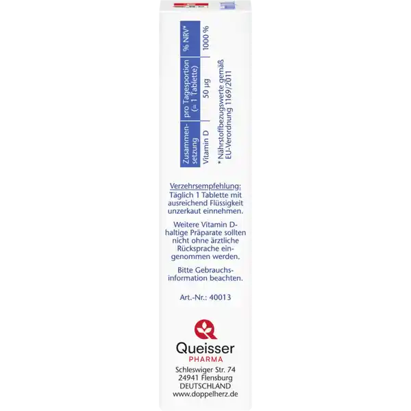 Vitamin D3 Mini-Tabletten