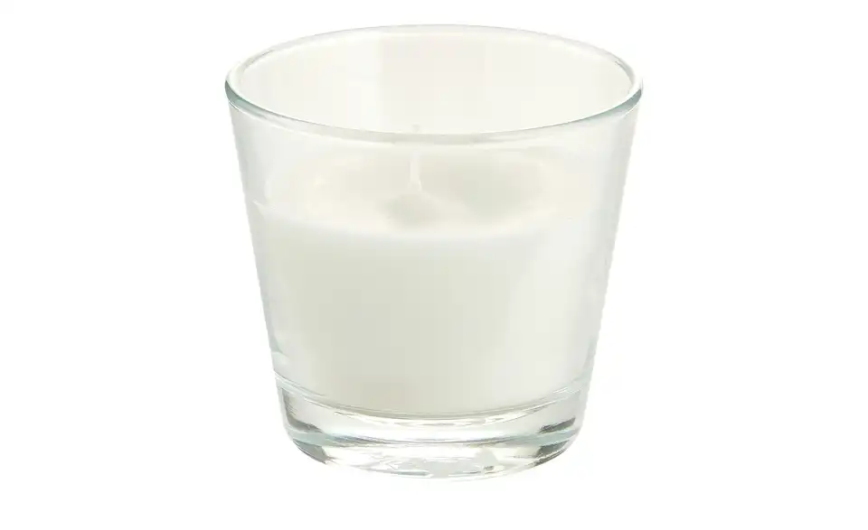 Kerze im Glas Vanille, 4er-Set