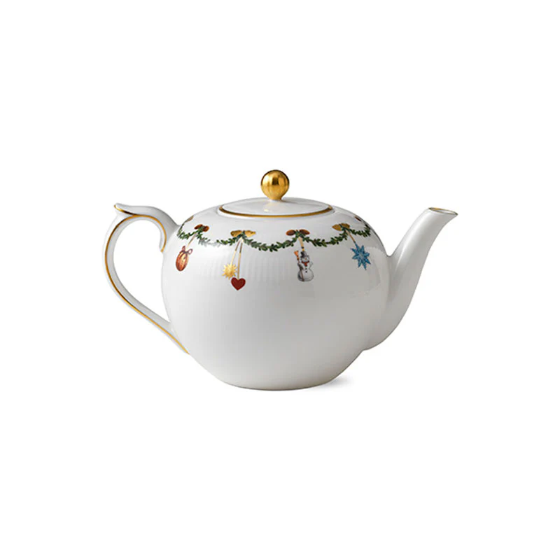 Royal Copenhagen  Stjerne Riflet tekande med låg - 140 cl.