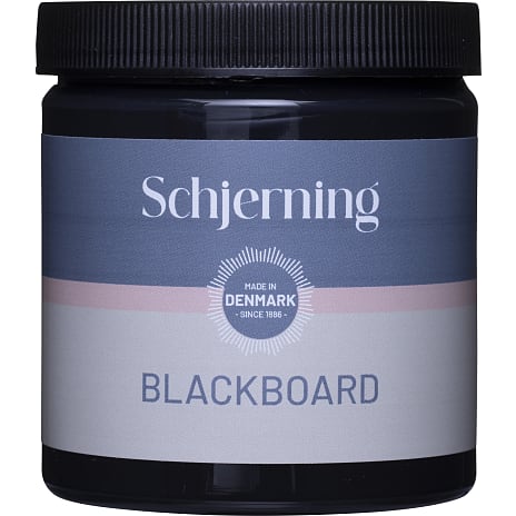 Schjerning tavlelak 250 ml - sort