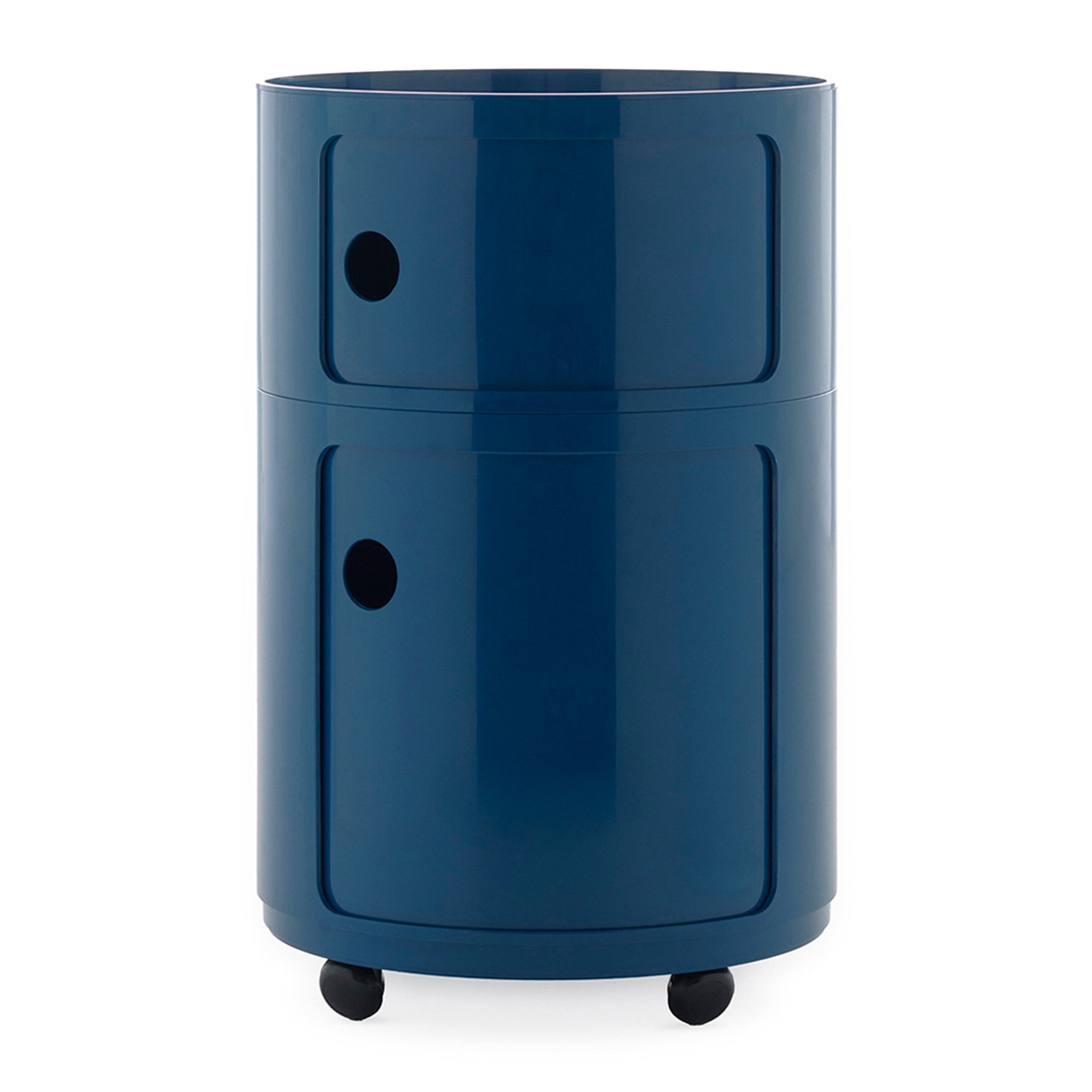 Kartell Componibili Kast Ã 42 cm - 2 Modules - Blauw