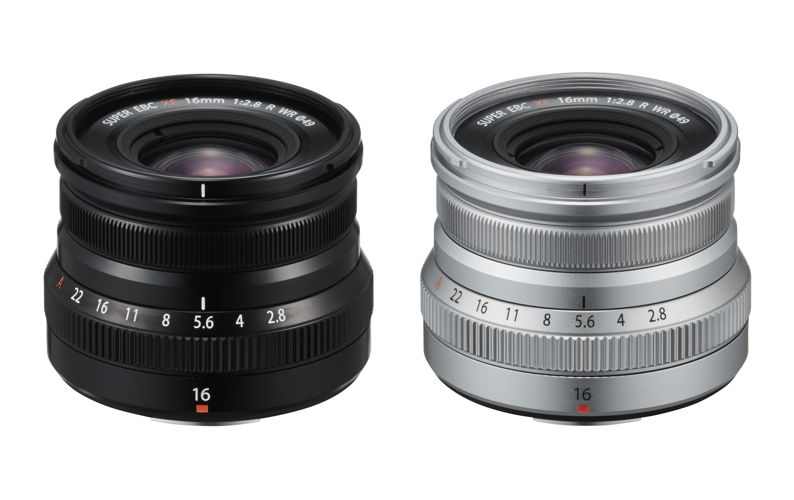 Festbrennweite XF 16mm F/2.8 R WR – Fujifilm X-Mount<br>Leichtes und lichtstarkes Weitwinkelobjektiv