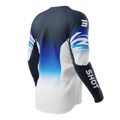 Maillot cross Shot DRAW - X-TREM - ENFANT - Bleu