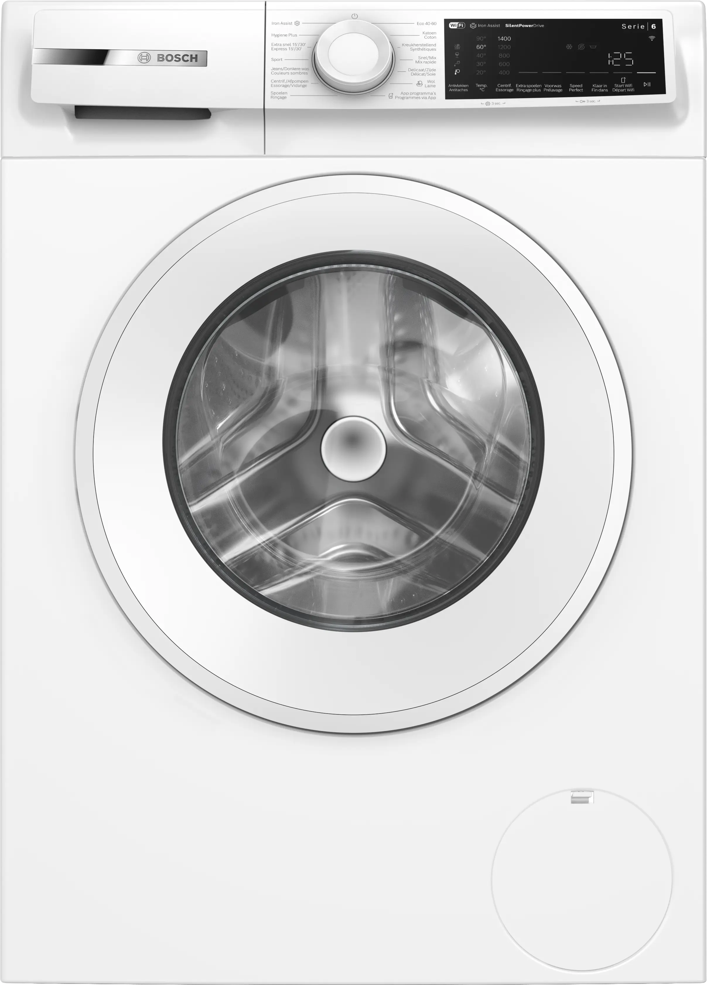 Serie 6 Wasmachine, voorlader 8 kg max. 1400 rpm