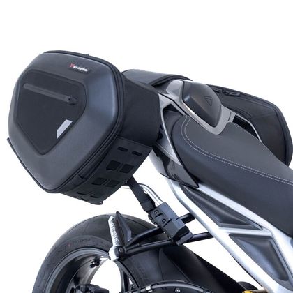 Sacoches cavalières SW-MOTECH PRO BLAZE H AVEC SUPPORT (2 x 20 litres) - Noir