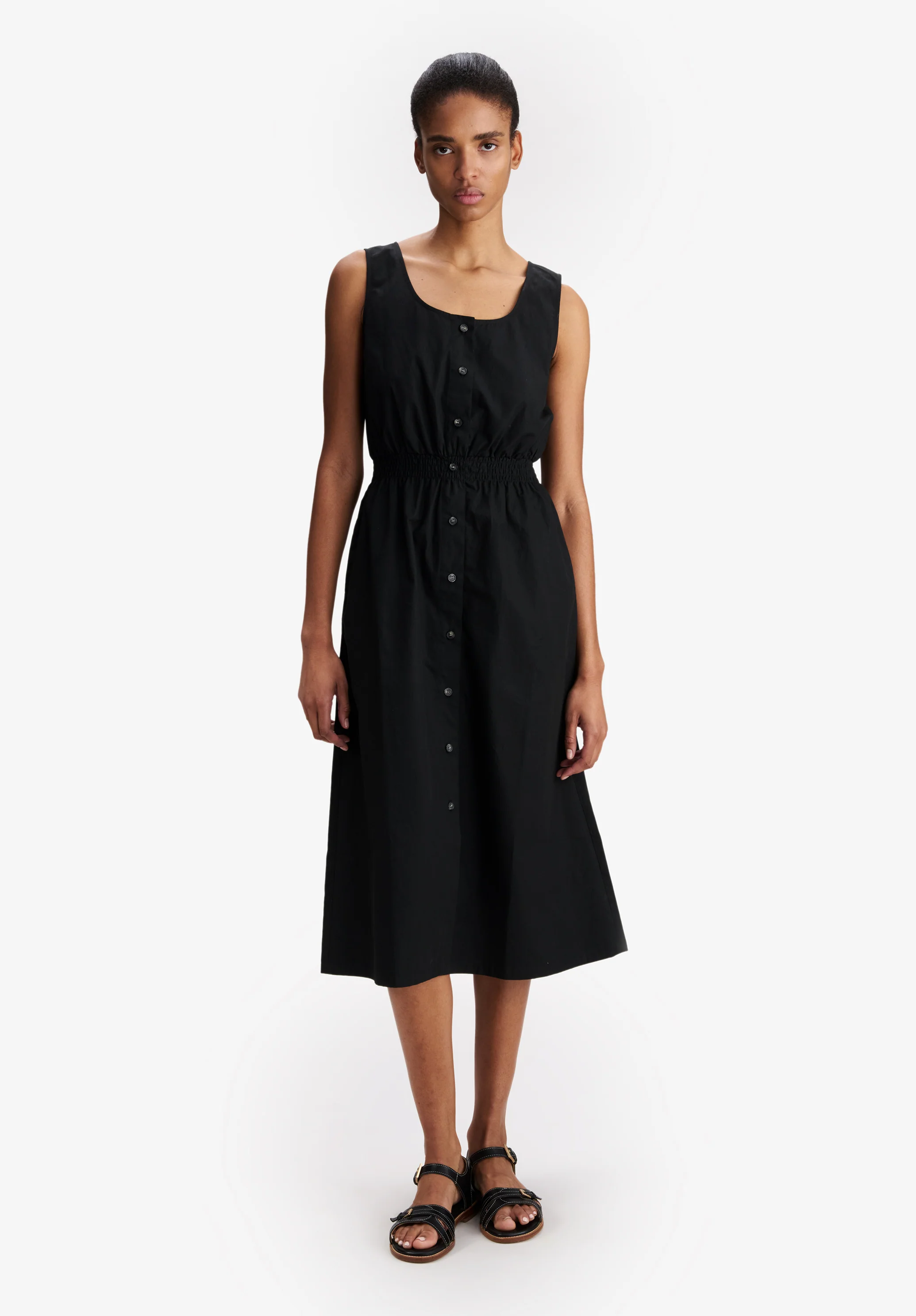 Robe sans manche noire - Noir