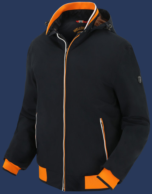 College Sport Men StroBoAirTec, Darknavy/Cocos/Orange