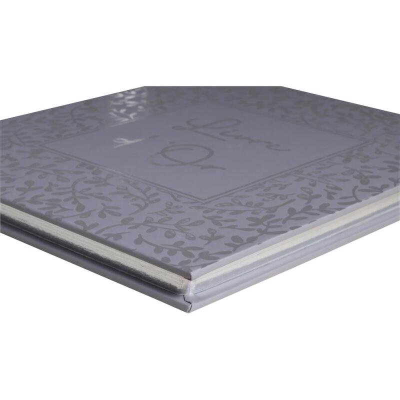Livre d'or 140 pages tranche argent AutentiK