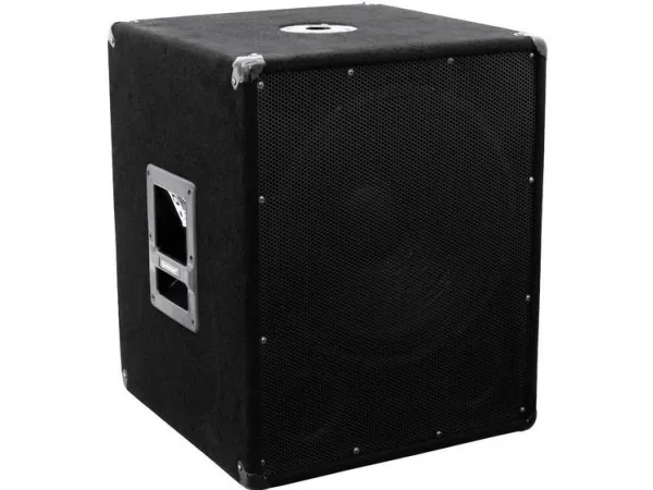 Omnitronic BX-1550, 400 W, Passiv subwoofer, 20 - 300 Hz, 97 dB, 8 ohm (O), 38 cm