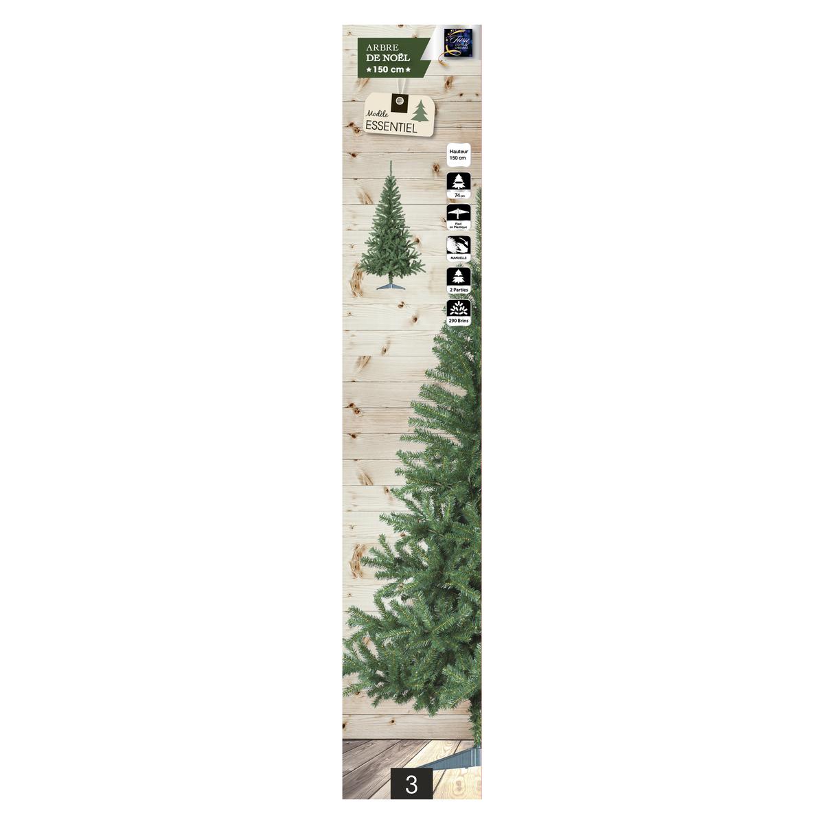 SAPIN ESSENTIEL VERT H.150CM