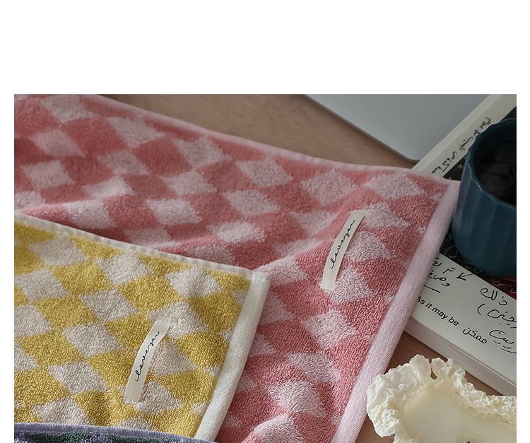 Chiseoul - Argyle badhanddoek