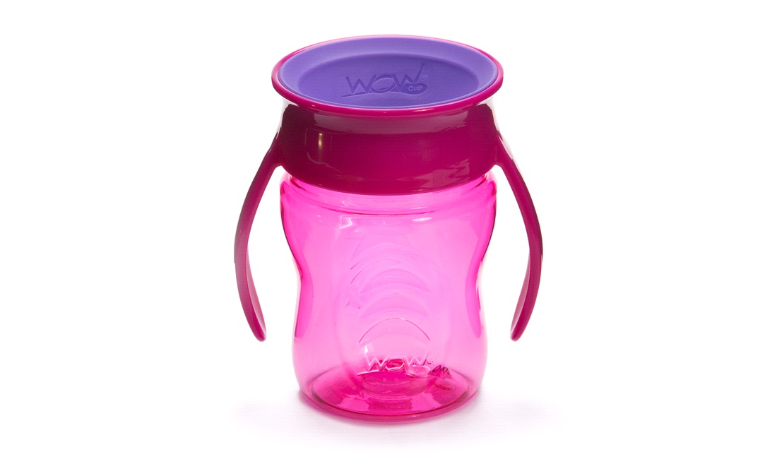 WOW spildfri babykop Pink
