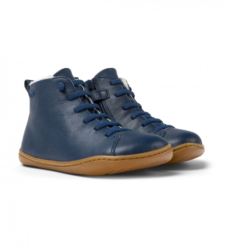 Camper Botines de Piel Peu Cami marinho