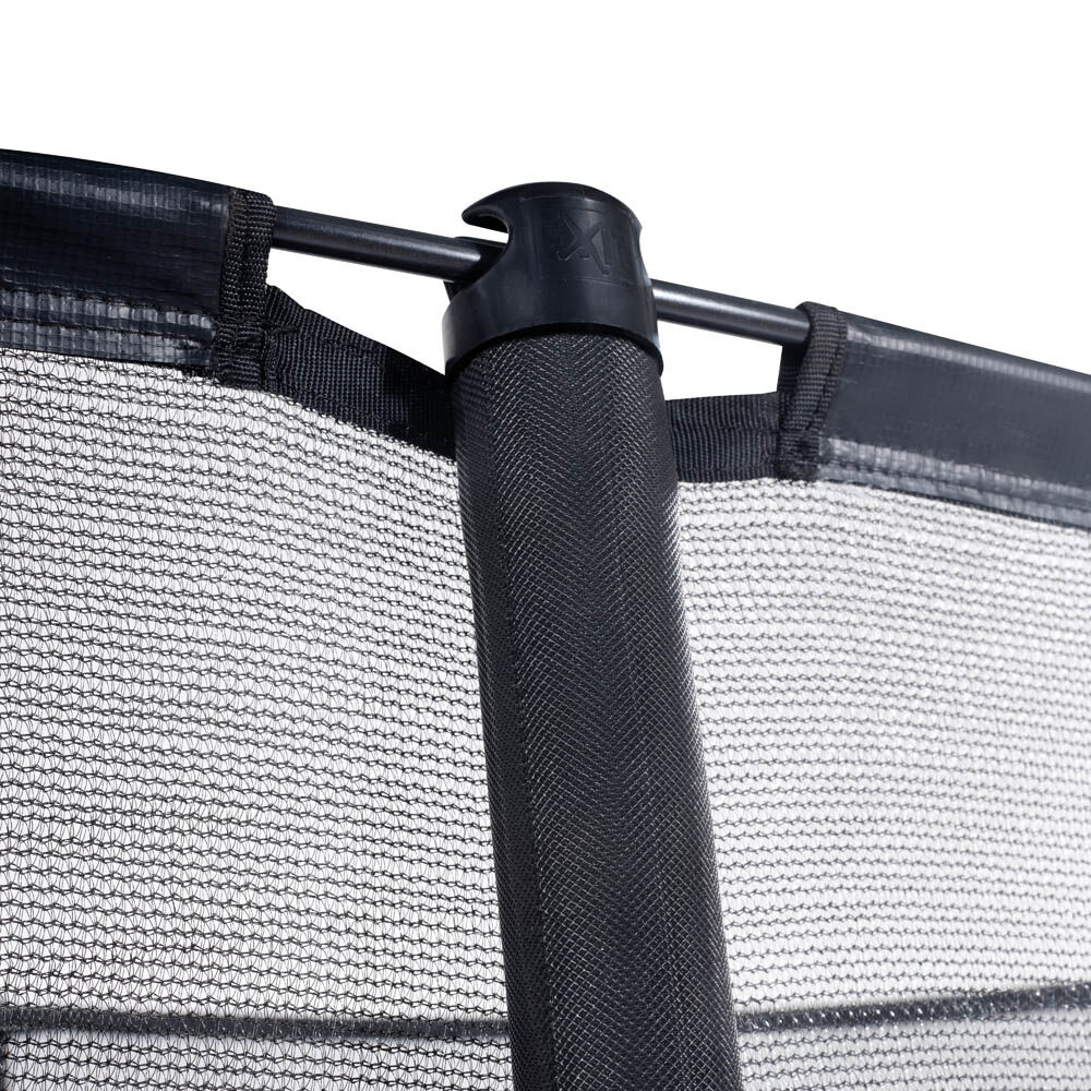 Exit Dynamic - Groundlevel trampoline - Zwart - 1x244x427 cm