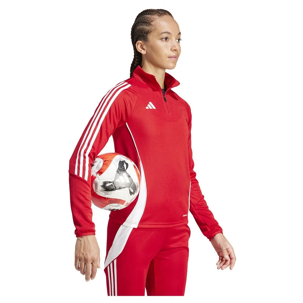 Moletom adidas Tiro24 com meio zíper