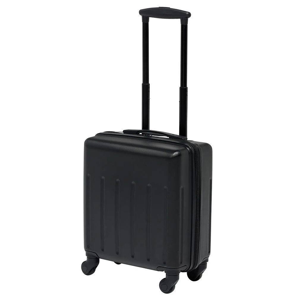 Valise cabine Low Cost 4 roues et poignées noir 36x20x45cm