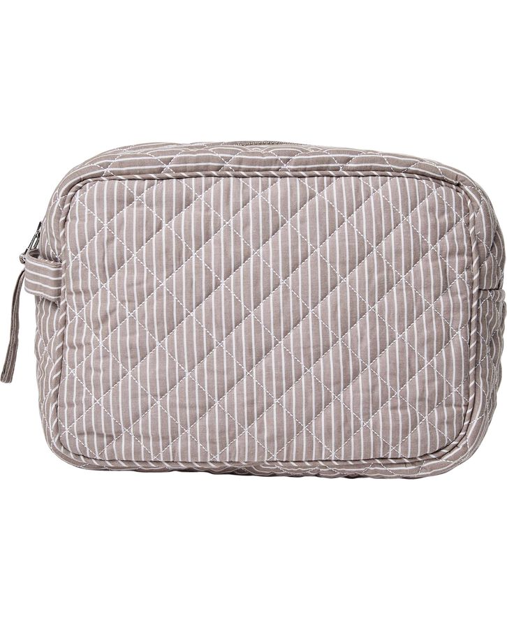 Magasin du Nord Collection Moira 1 toilettaske Fossil Stripe Small