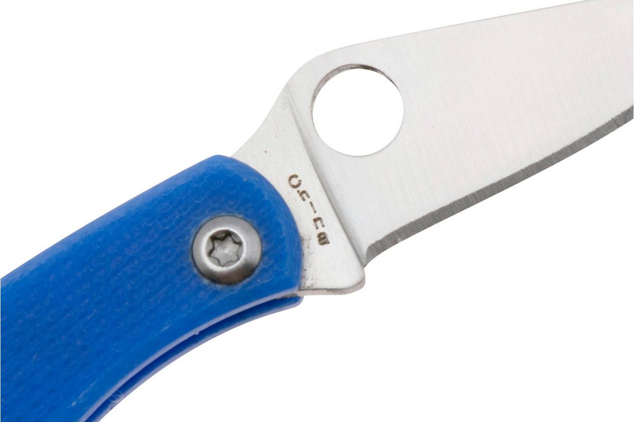 Spyderco Bug Blue G10 C133GBLP sleutelhangerzakmes