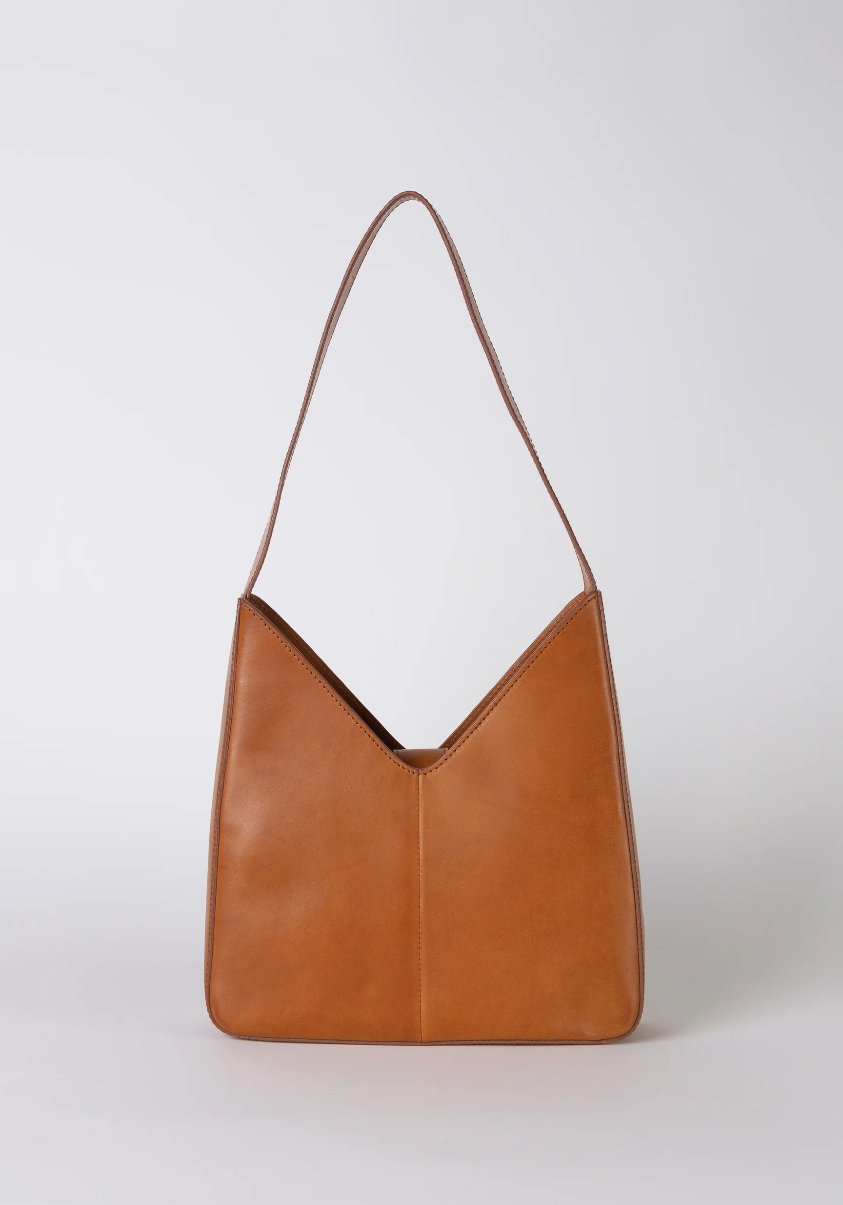 O My Bag Handtasche Vicky Classic Leather Cognac