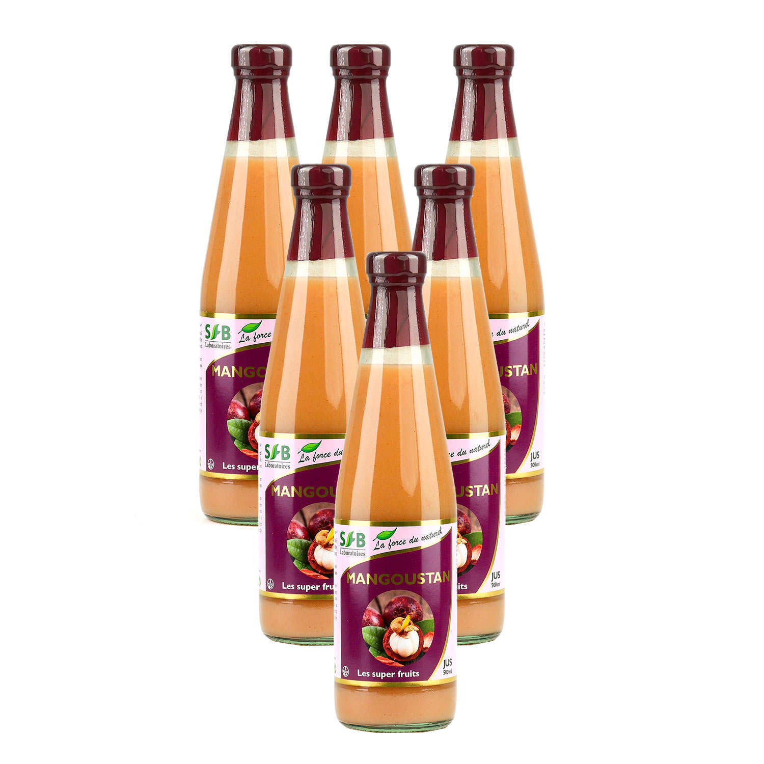 Pur jus de Mangoustan 6 bouteilles promo