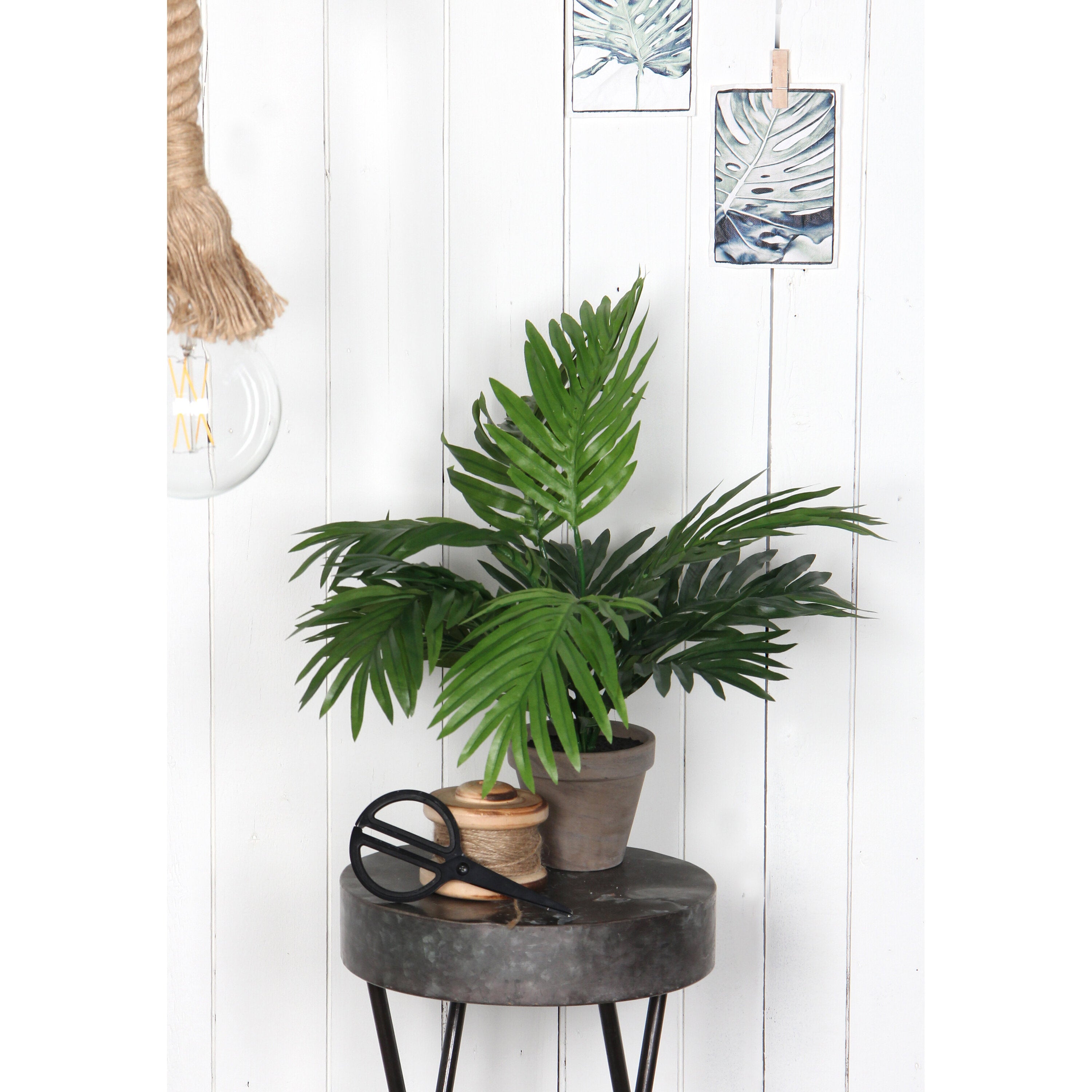 Mica Decorations Kunstplant - areca palm - in pot - 40 cm