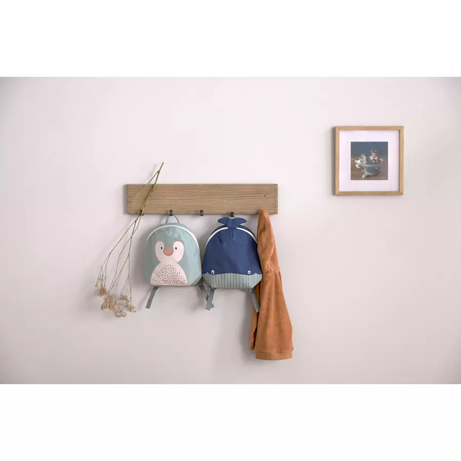 LÄSSIG Tiny Backpack About Friends Penguin light blue