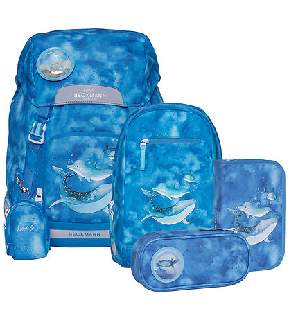 Beckmann Skoletaskes?t - Classic - Ocean
