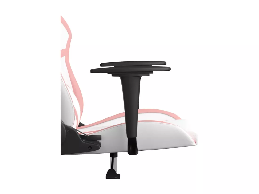 Chaise de jeu Blanc et rose Similicuir