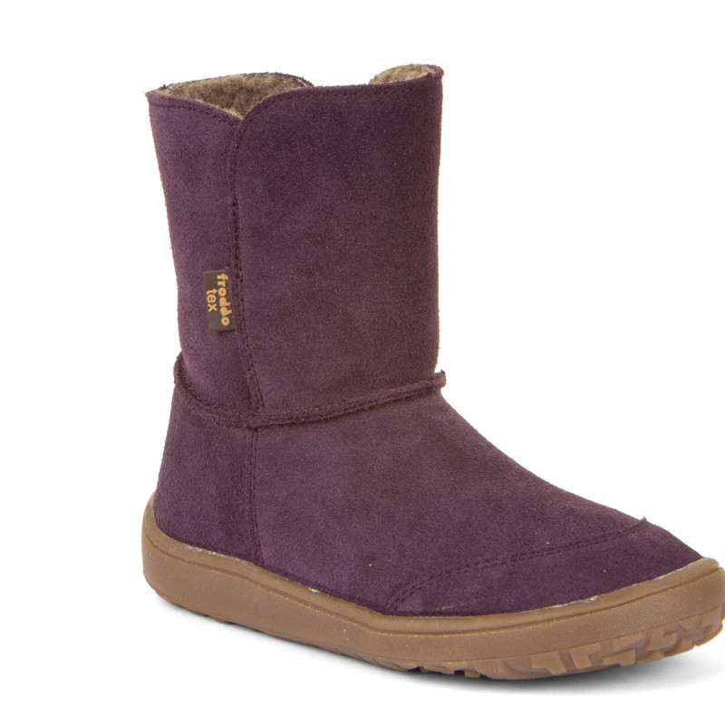 Froddo Froddo Barefoot Tex Suede Fourrées Violet