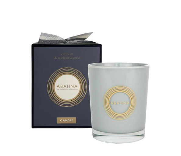 ABAHNA Vetiver & Cedarwood Duftkerze