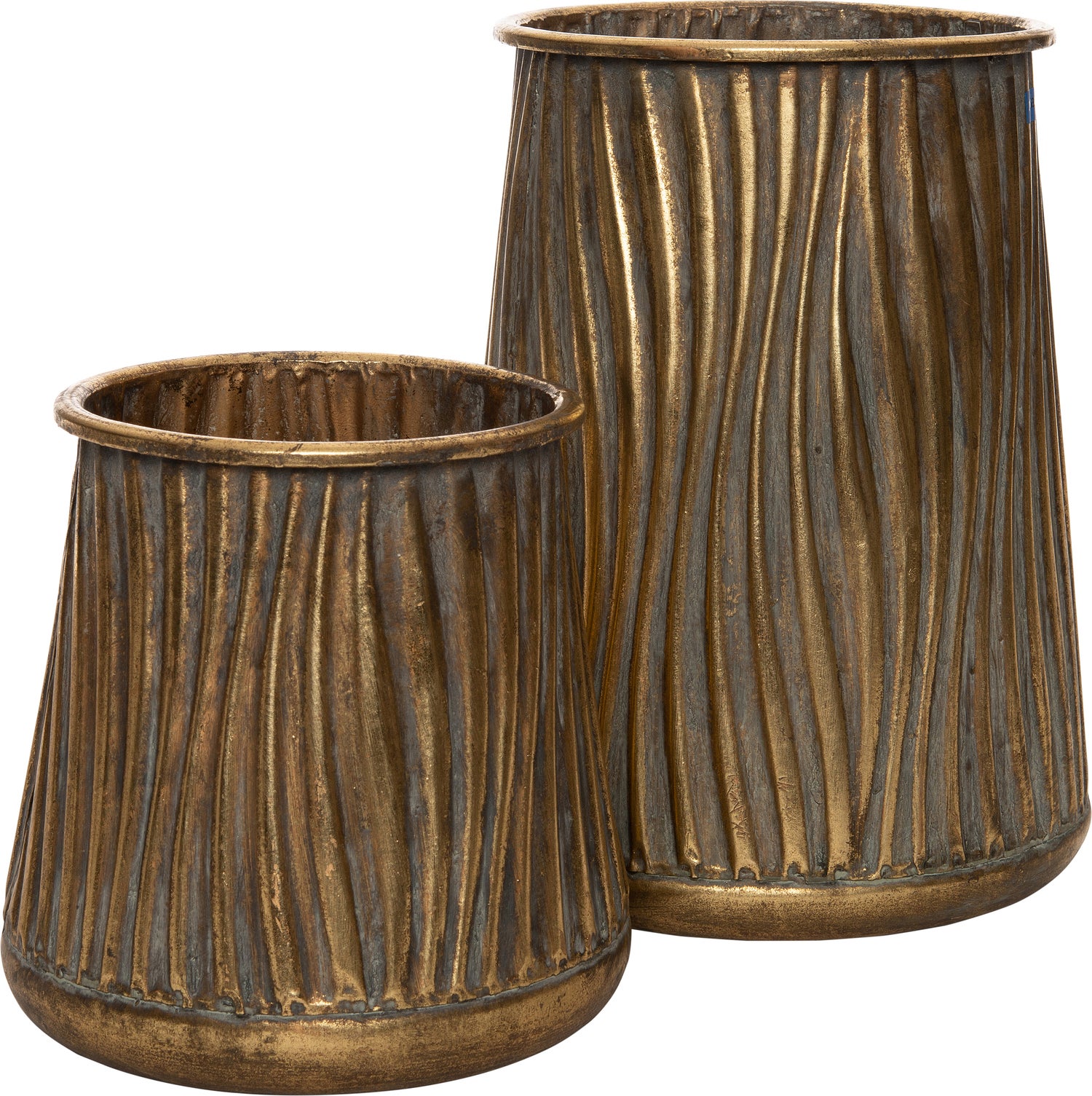 Intratuin bloempot Roan koper D 21 H 27,5 cm