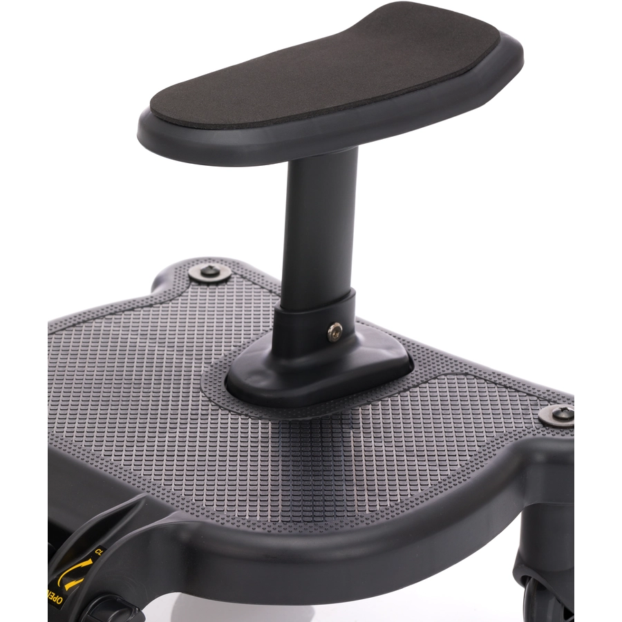 fillikid Mitfahrbrett Basic inklusive Sitz Schwarz